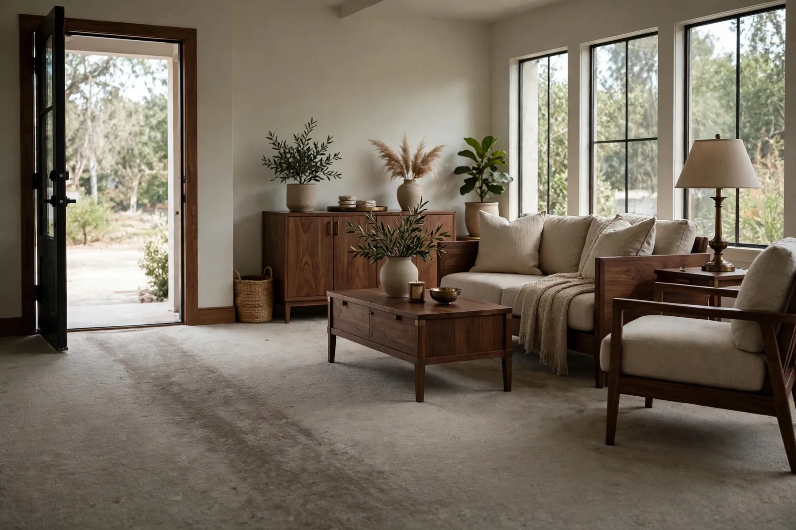 Before photo,  Living Room Carpet Cleaning in St. Charles, by Waldorf Carpet Cleaning and Upholstery Company