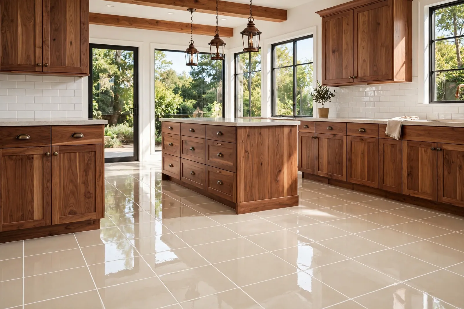 Tile and Grout Cleaning — Tile and Grout Cleaning in Bannister by Waldorf Carpet Cleaning and Upholstery Company